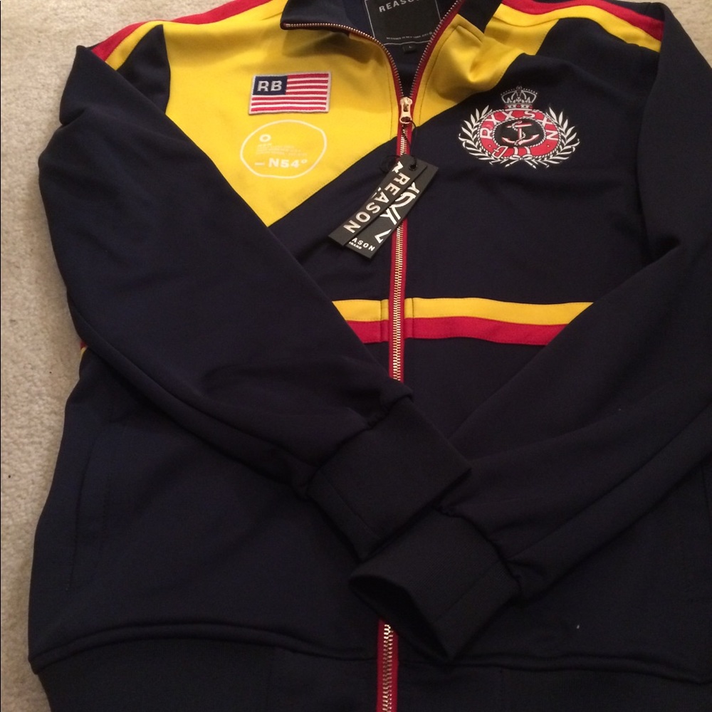 Reason Brand  clothing track jacket